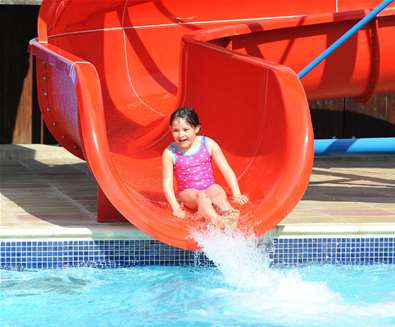 WTS - Heathland Beach - Child on Slide WTS - Heathland Beach - Child on Slide