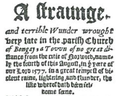 Bungay Black Dog - Articles - The Legend of the Bungay Black Dog
