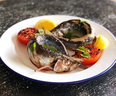Shopping - A Passion for Seafood - Baked Herring with Lemon and Tomato