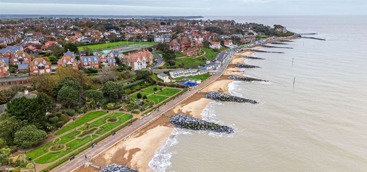 Seafront Gardens Aerial Photograph