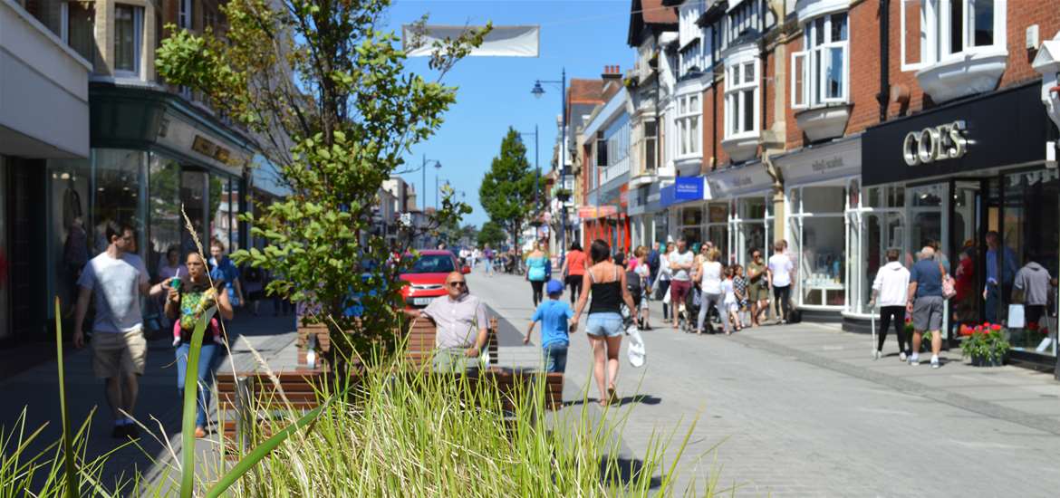 Felixstowe Town Centre by Lydia Richardson