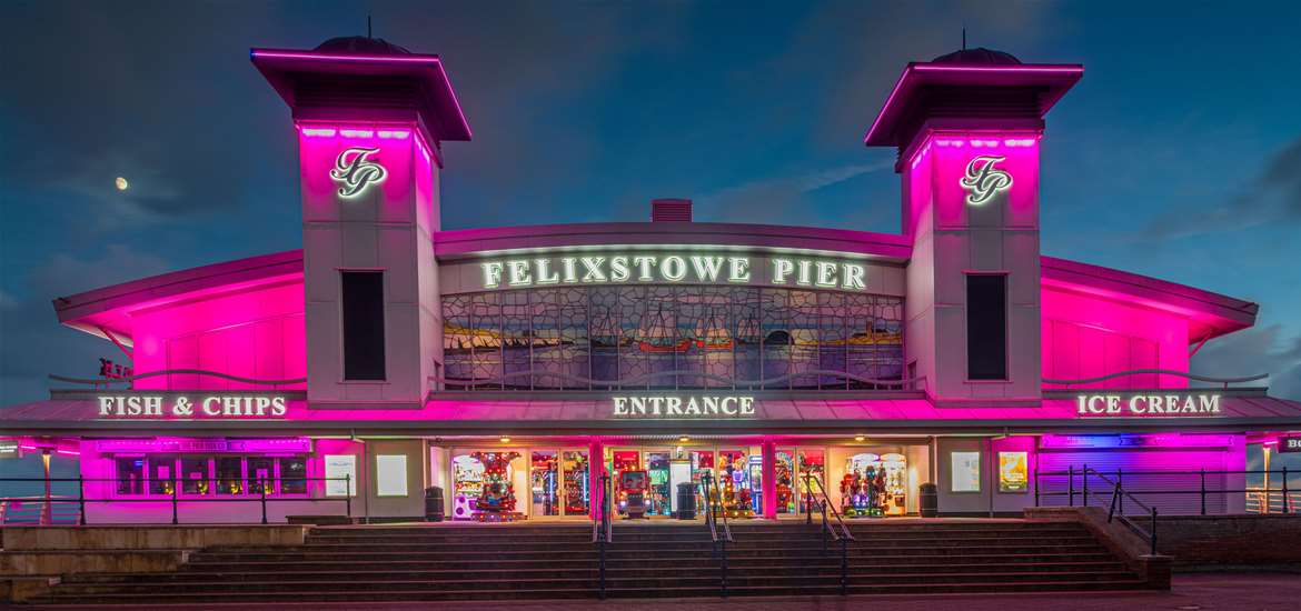 Felixstowe Pier by James Crisp
