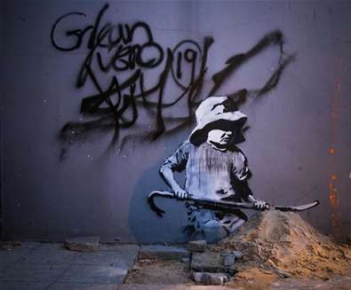 Banksy's 'Spraycation' on The Suffolk Coast