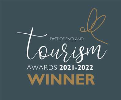 Winner of the Small Visitor Attraction of the Year Award 2021 to 2022
