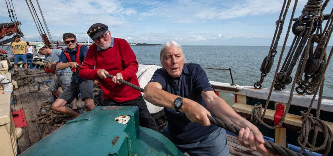 Classic Sailing Experience Experiences Lowestoft Suffolk