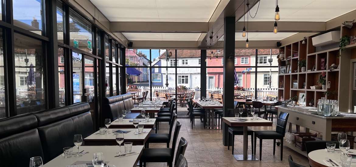 The Riverside Restaurant - Inside