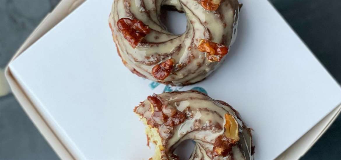 Apple and Walnut Cruller from Pinch