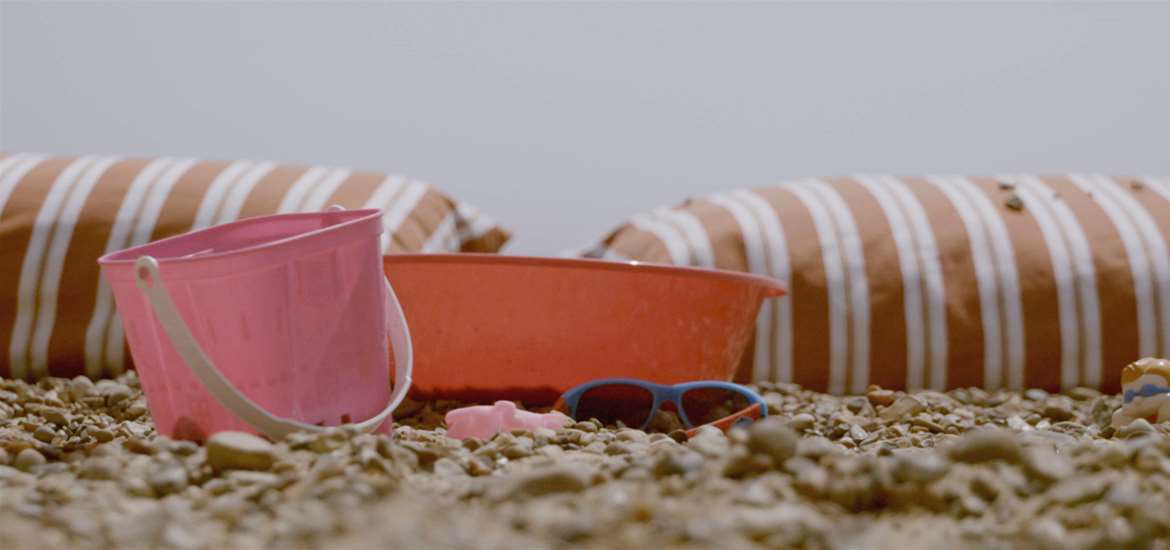 Felixstowe Beach - Buckets and spades