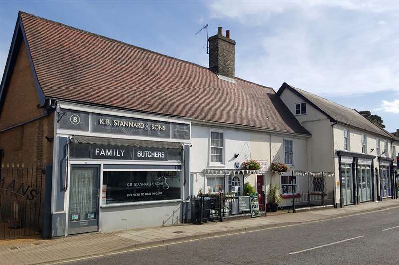 Towns & villages - Saxmundham - Butchers