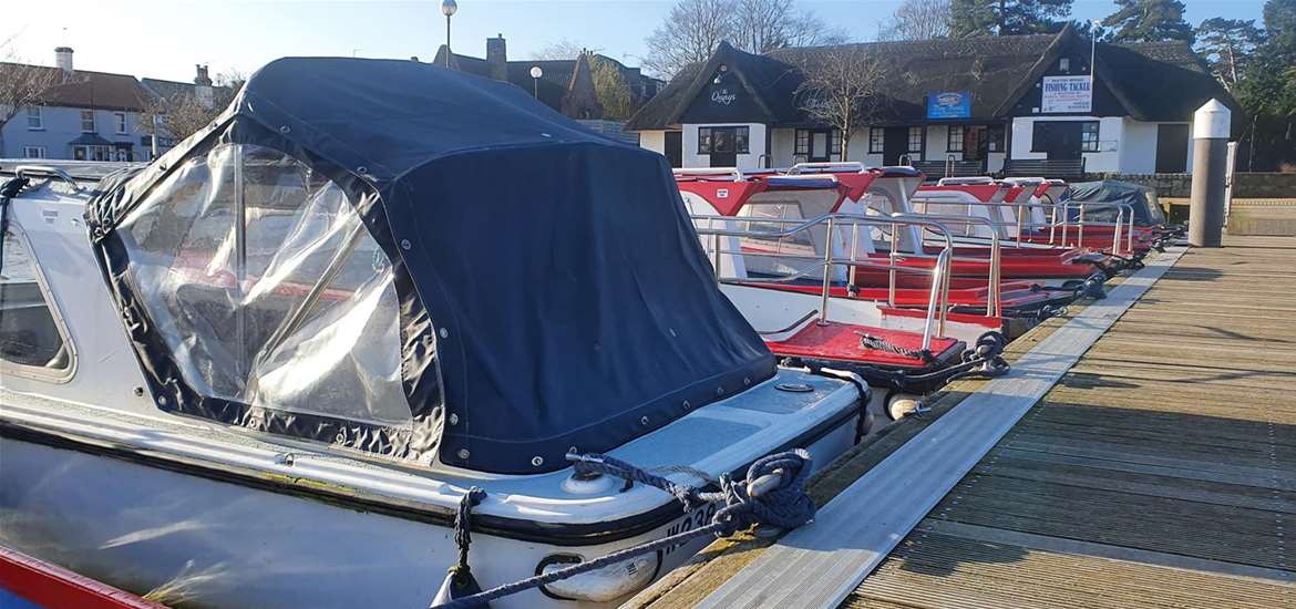 TTDA - Oulton  Day boats - boats moored