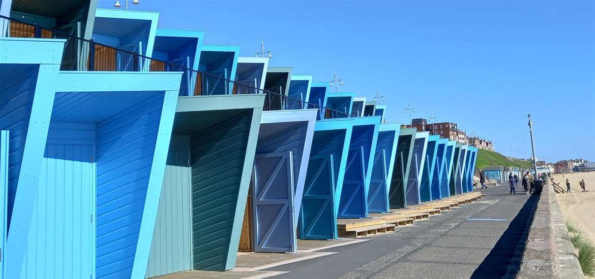 Lowestoft Eastern Edge - Beach huts