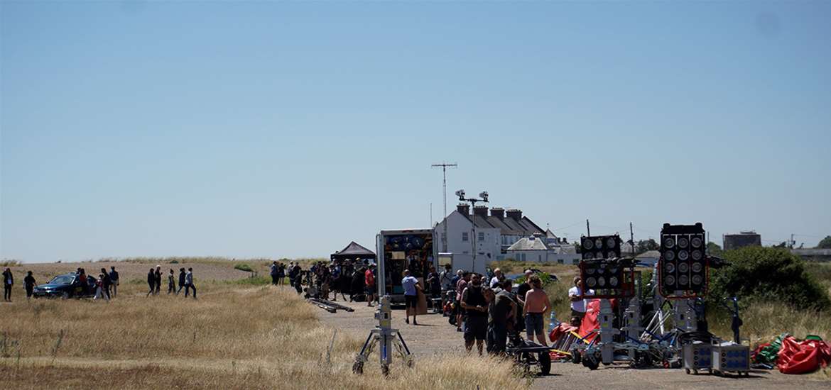 TTDA - Screen Suffolk - Filming on Shingle Street