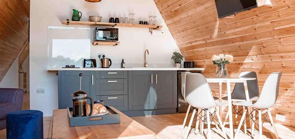 Boundary Farm - A-Frame Scandi Cabin