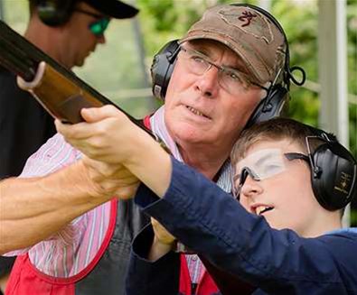 Clay Pigeon Shooting at..