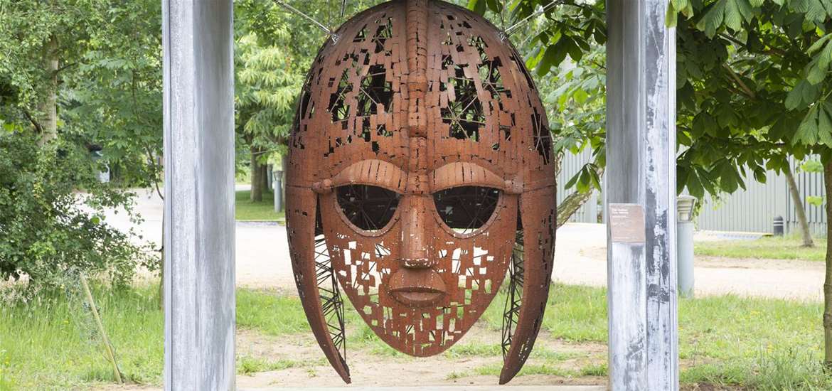 TTDA - Sutton Hoo - Helmet Sculpture