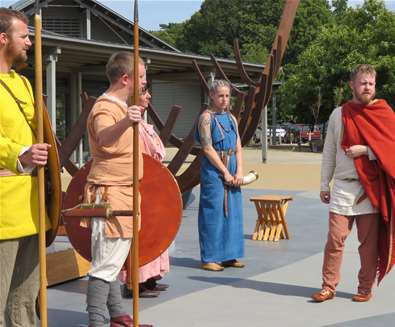 TTDA - Sutton Hoo - Reenactment actors TTDA - Sutton Hoo - Reenactment actors
