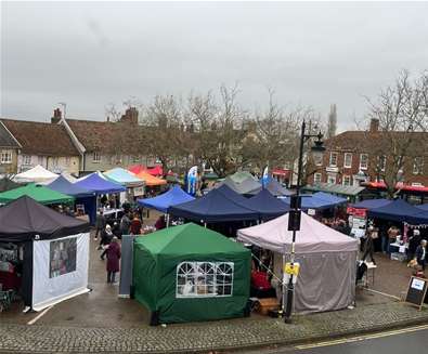 Christmas Market on The Hill, W..
