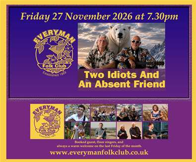 Everyman Folk Club presents Two..