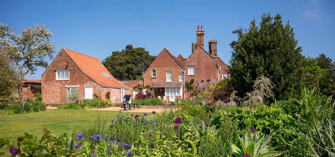 The Red House - View from the garden