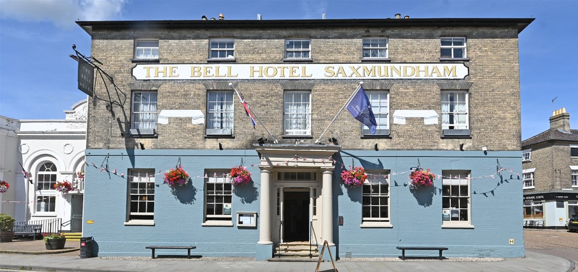 Frontage - The Bell Hotel Saxmundham