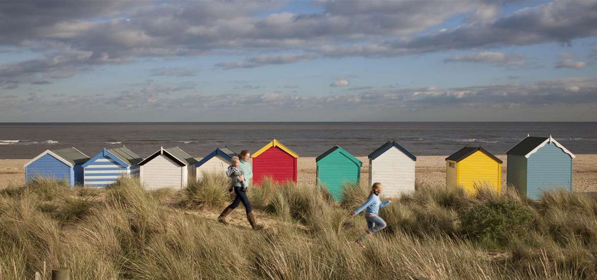 TTDA - Southwold Beach - Denes and beach huts