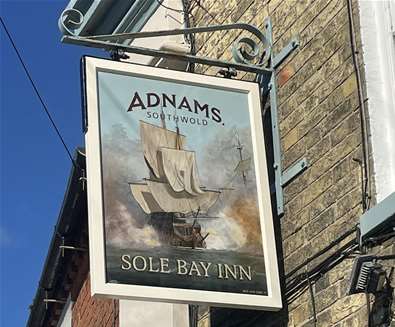 The Sole Bay Inn Sign