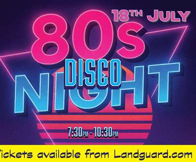80's Disco Evening at Landguard..