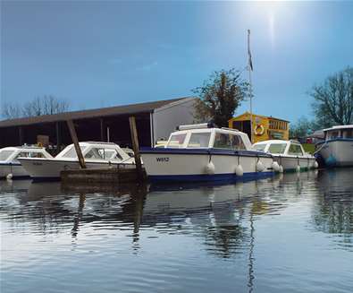 TTDA - Hippersons Boatyard - Boats moored