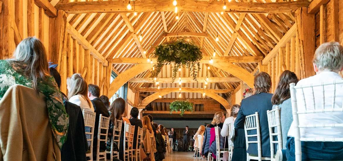 Henham Barns - Wedding ceremony