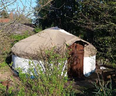 WTS - Alde Garden - Dragonfly yurt