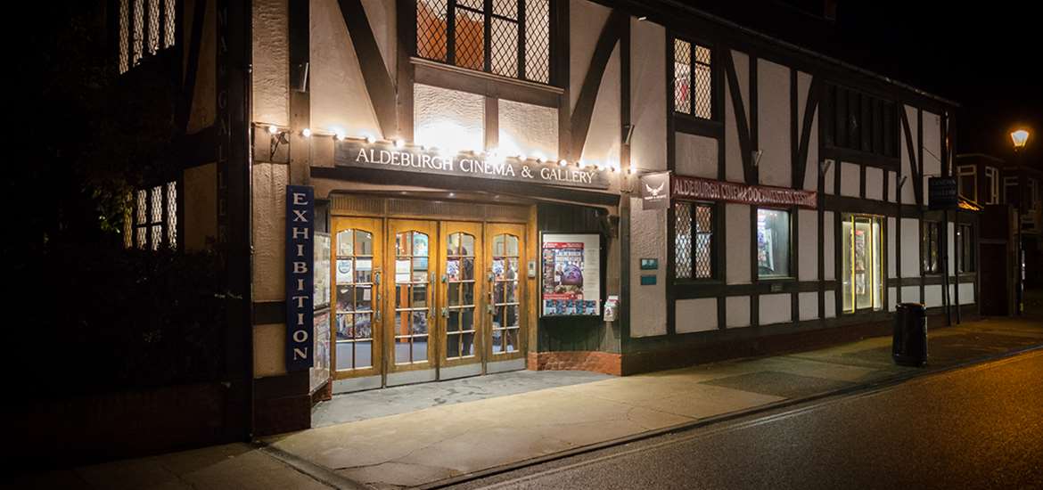 TTDA - Aldeburgh Cinema - Exterior at Night