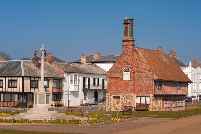 Aldeburgh Museum situated in the iconic Moot Hall