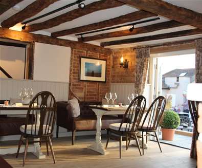 The Alderton Swan main room The Alderton Swan main room