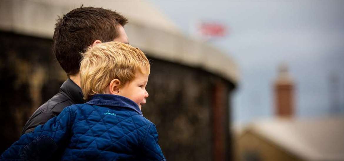 Visiting Landguard Fort
