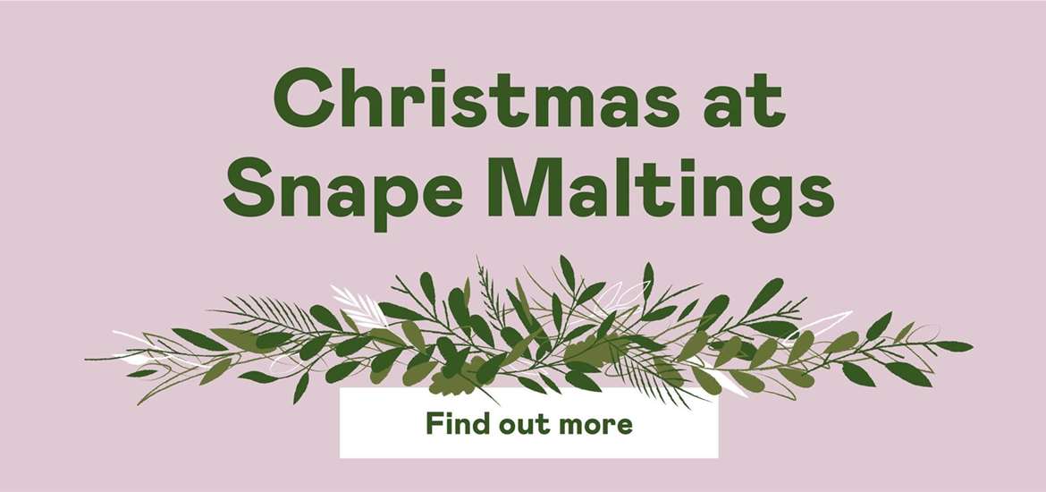 Banner Advertisement - Christmas at Snape Maltings 2023
