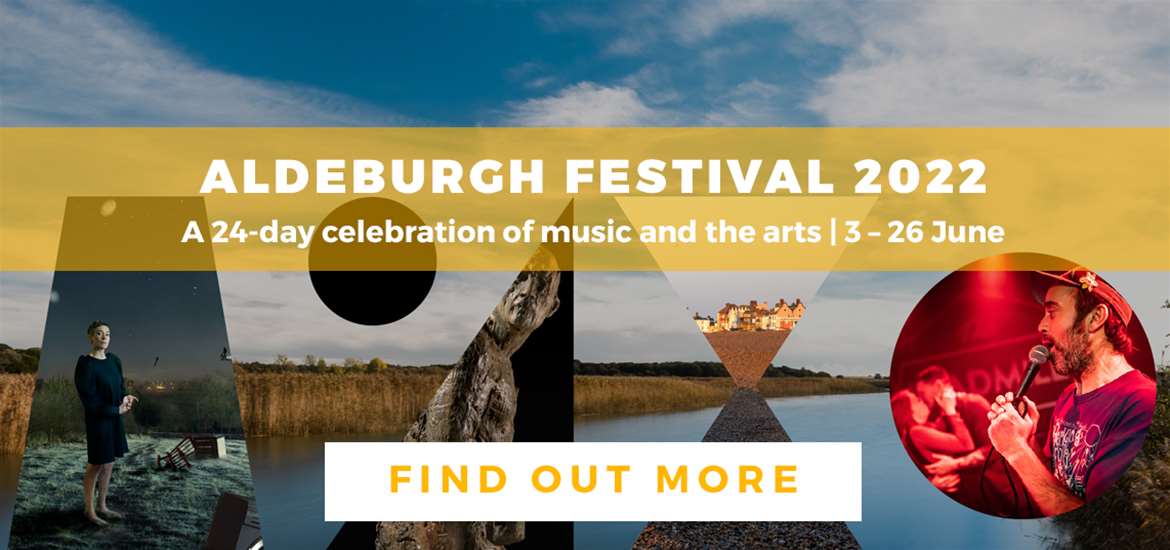 Banner Advertisement Aldeburgh Festival 2022 TTDE