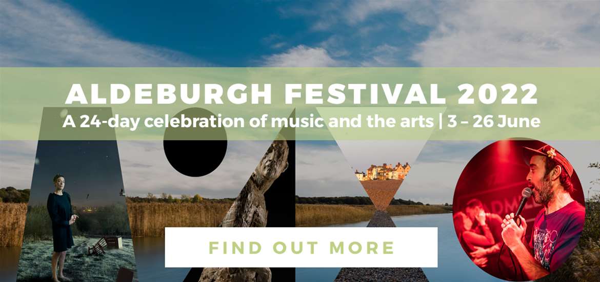 Banner Advertisement Aldeburgh Festival 2022 TV