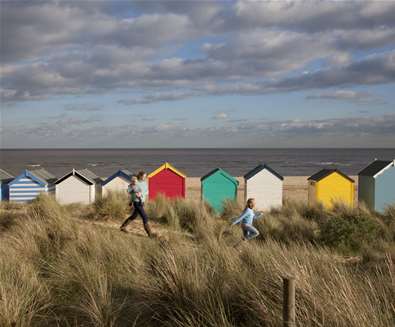 Southwold Beach on The Suffolk Coast