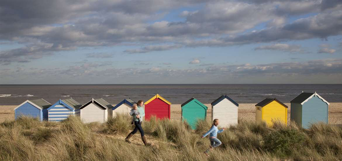 Southwold beach huts