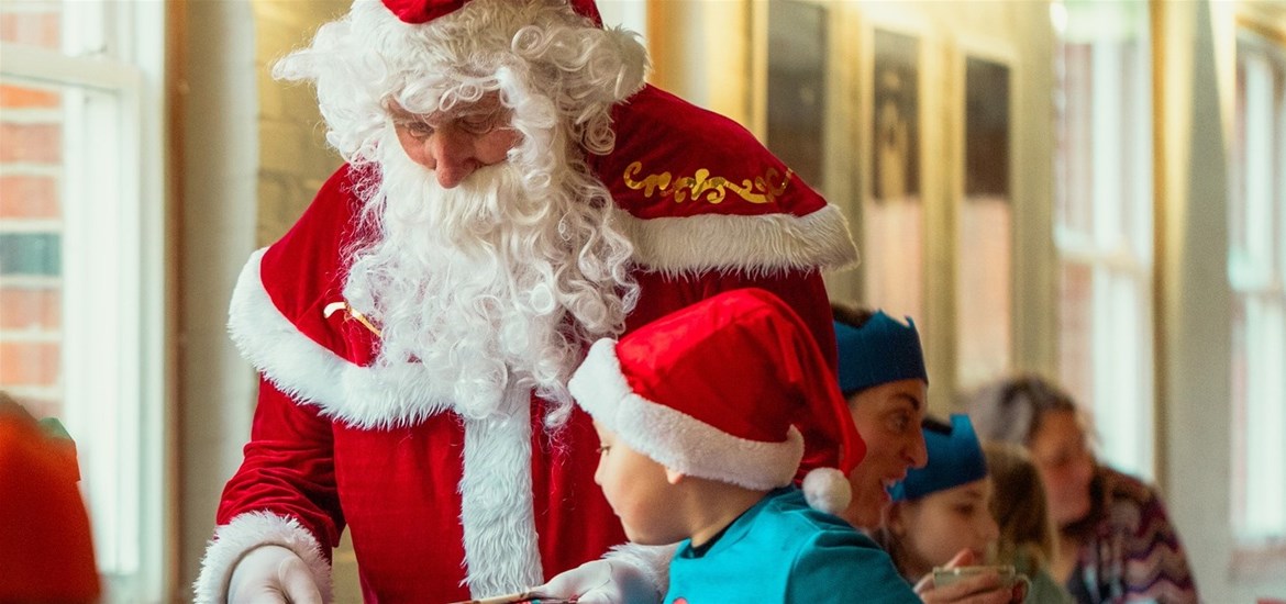Breakfast with Santa at Snape (c) Snape Maltings