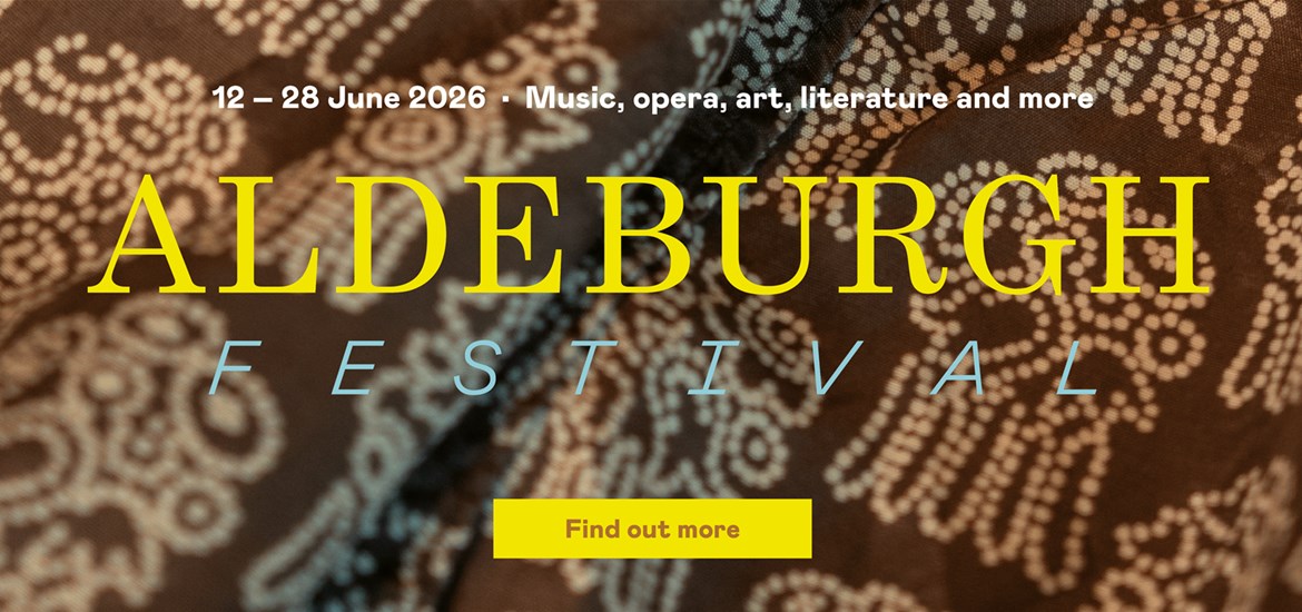 Banner advertisement - Aldeburgh Festival 2026