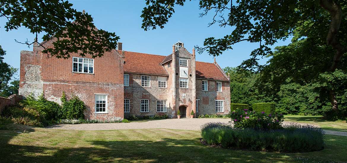 Bruisyard Hall 14th century house in 700 acres Suffolk