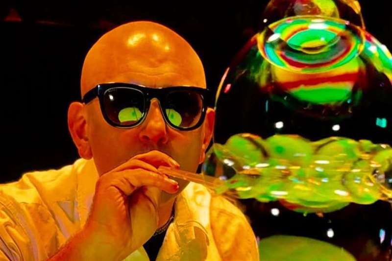 Bubble Man at Spa Pavilion