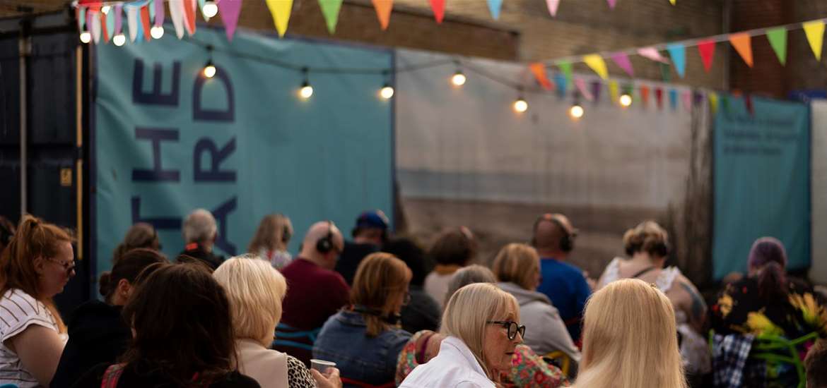 An Outdoor Cinema At Sunrise Film Festival