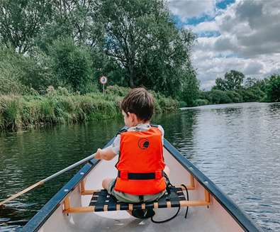 Canoeing on the River Waveney - (c) R Amer