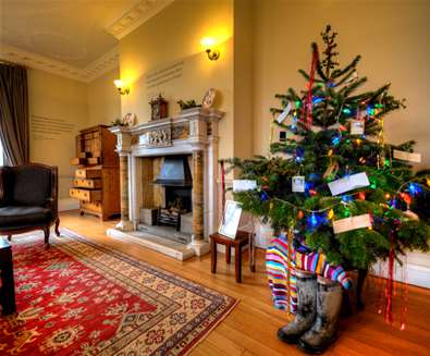 Christmas at Tranmer House (c) National Trust Sutton Hoo