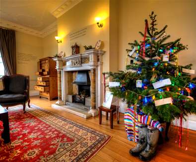 Christmas at Tranmer House (c) National Trust Sutton Hoo