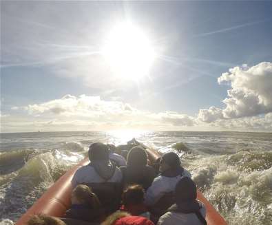 TTDA - Coastal Voyager - Boat and sun