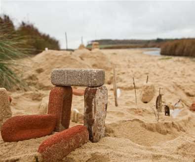 Covehithe beach combing - Photography by Emily Fae