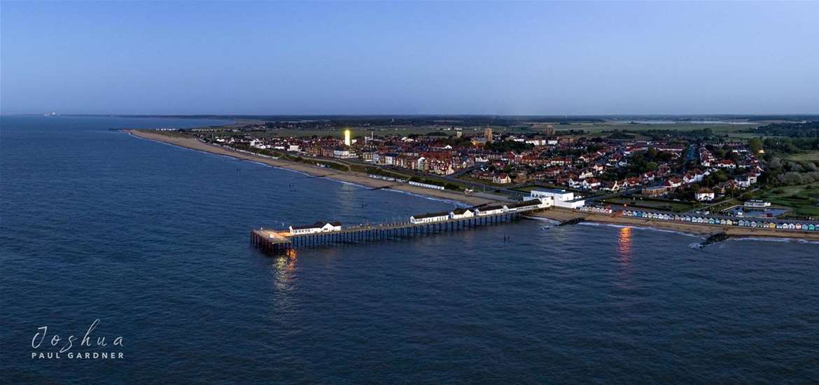 TTDA - Southwold Pier - Pier from above